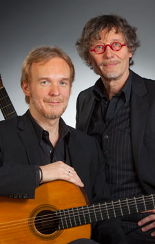 Das Essener Gitarrenduo mit Bernd Steinmann und Stefan Loos